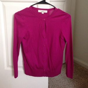 Fuchsia Cardigan