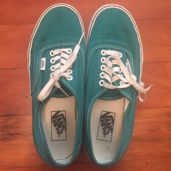 Turquoise vans!!!