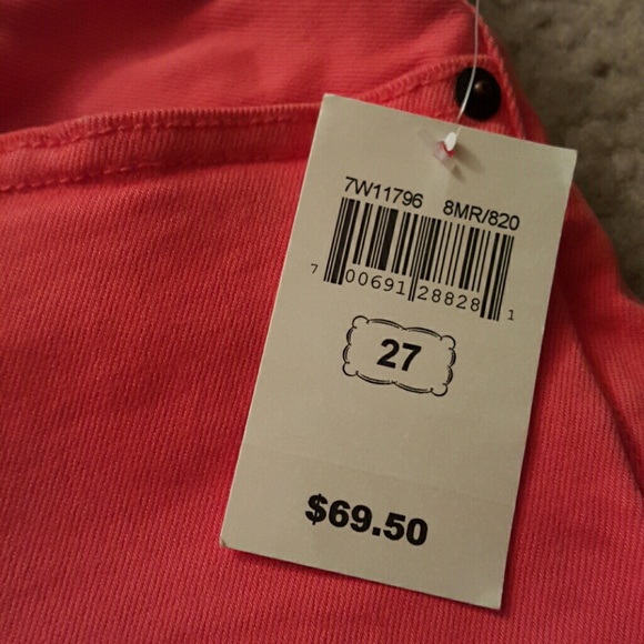 Lucky Brand orange shorts - Picture 2 of 2