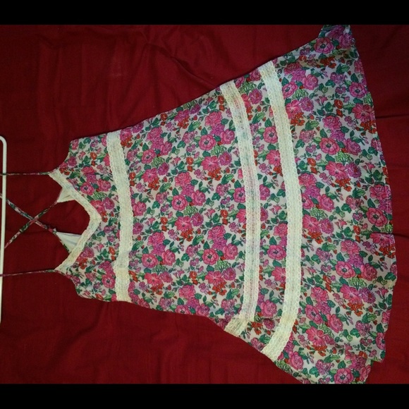 Floral print a&f dress