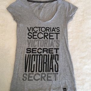 Victoria's Secret Sequin Glitter Rhinestone Shirt