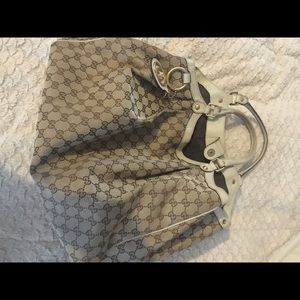 100% authentic large GUCCI suky tote