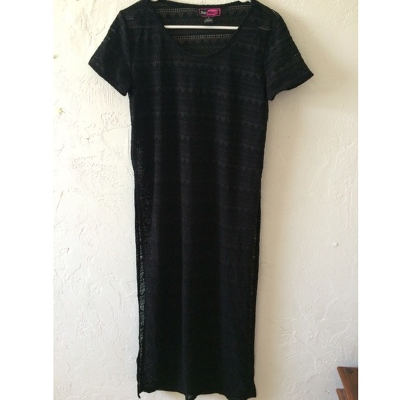 Transparent maxi dress