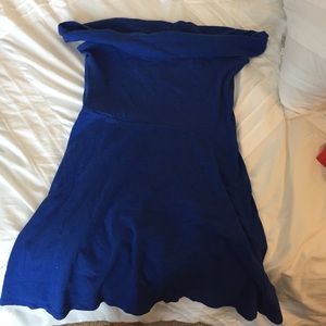 Wayf cobalt blue dress
