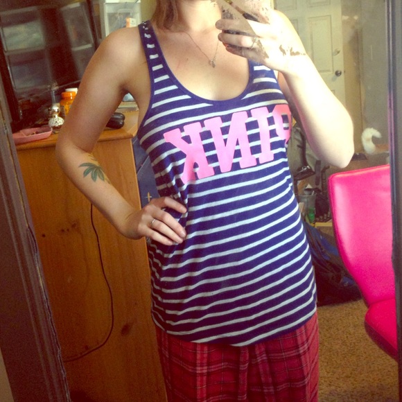 Small PINK VS Tank top