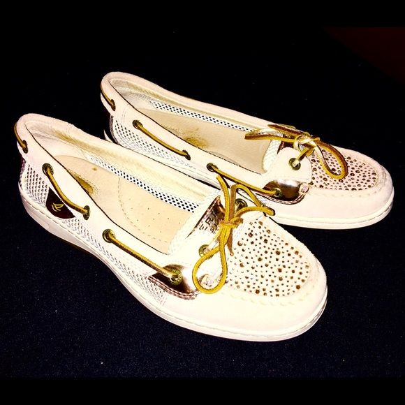 Sperry pinkish tan really cute loafers