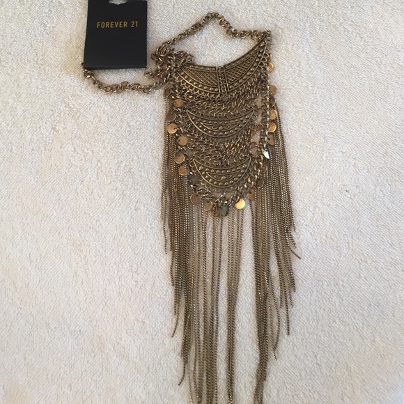 Forever 21 Jewelry - Beautiful Fringe Necklace