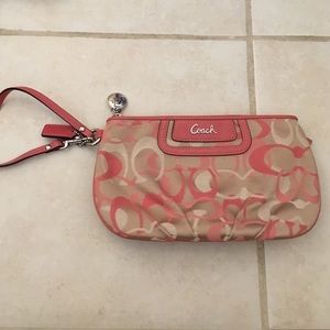 Coach wristlet