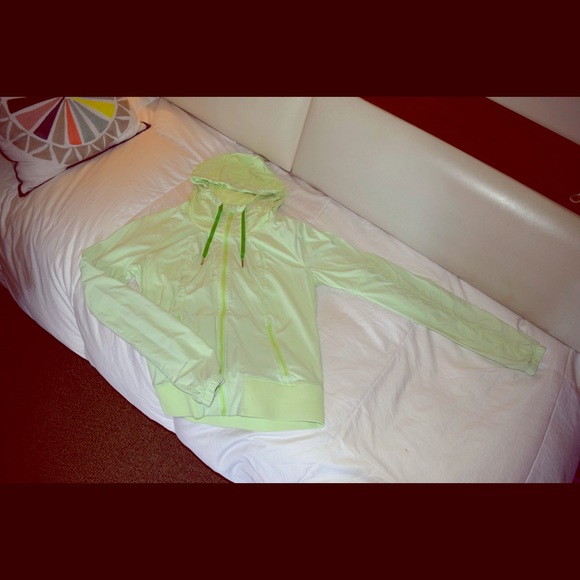 Green lululemon Zip Jacket