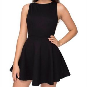 American Apparel Ponte Sleeveless Skater Dress