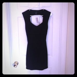 Forever 21 cutout little black dress.