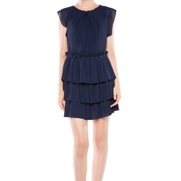 Maje Razdy Tiered Dress