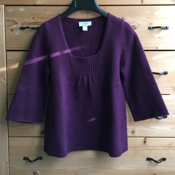 Loft purple sweater
