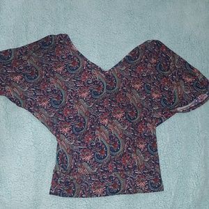 Full tilt Flowy V-neck