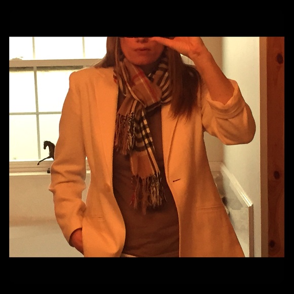 Blazer winter white wool