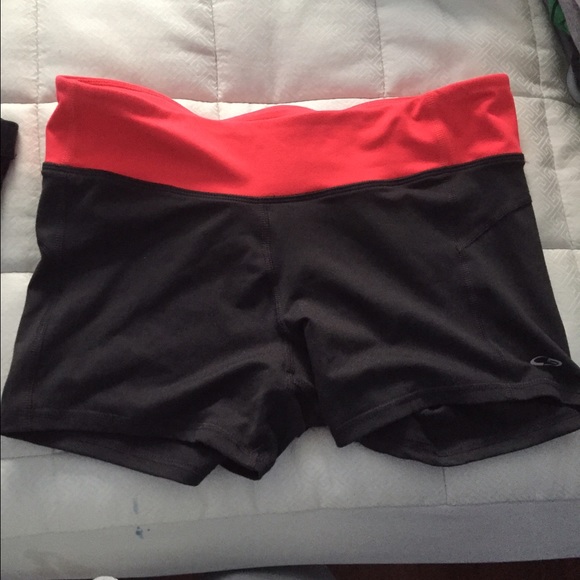 Spandex workout shorts