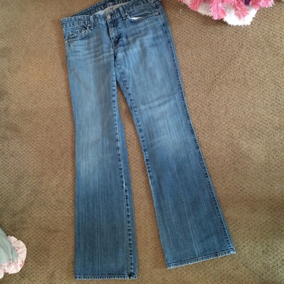 7 For All Mankind "A" Pocket Flare Style Jeans