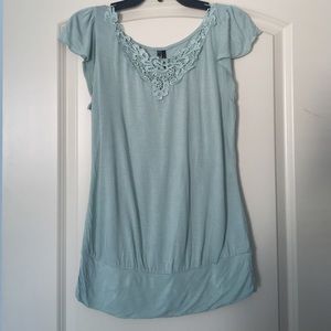 Maurice's seafoam tunic--medium, worn once!