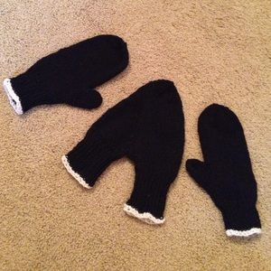 Hand made Love Mittens