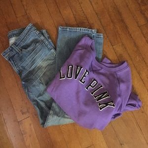 ‼️SOLD‼️ Victoria Secret Pink Crewneck sweatshirt