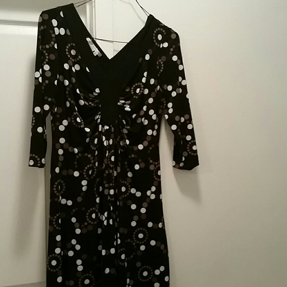 Polka Dot Patterned Dress - image 1
