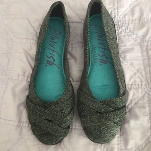Blowfish Gray Flats Size 10