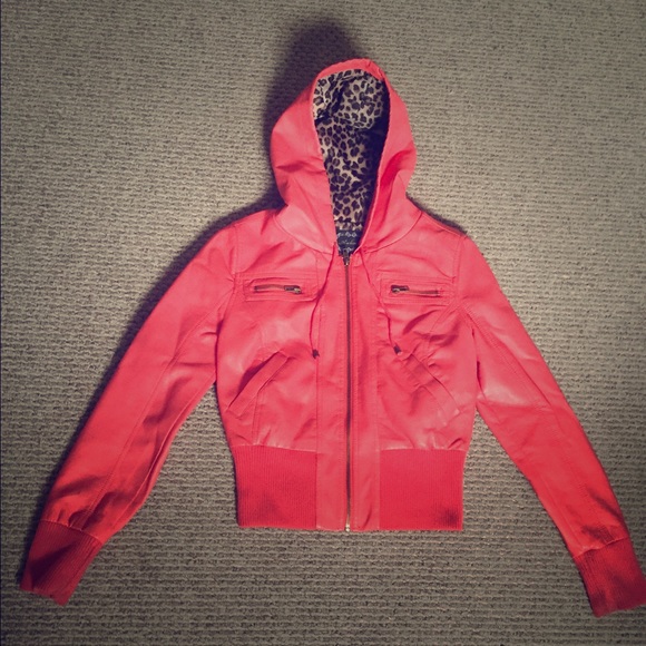Jackets & Blazers - Pink/leopard Jacket