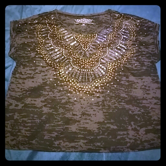 Womens beaded blouse.      (REDUCED)