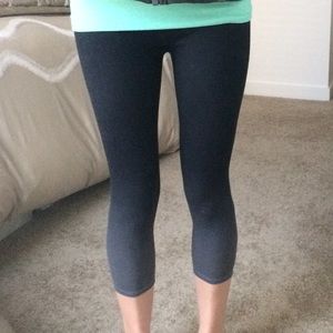 Fabletics size small grey to black fade leggings