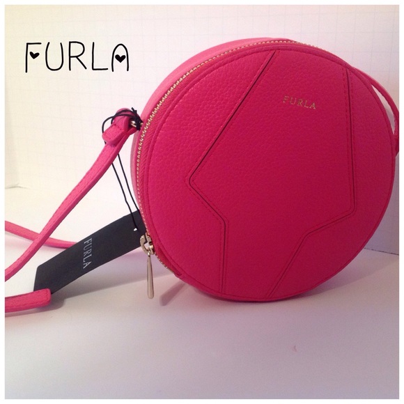 HP 🔆 8/1/2017 FURLA Perla Pinky Leather Bag - Picture 2 of 8