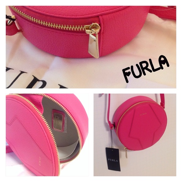 HP 🔆 8/1/2017 FURLA Perla Pinky Leather Bag - Picture 3 of 8