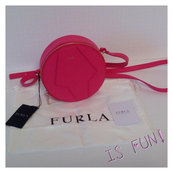 HP 🔆 8/1/2017 FURLA Perla Pinky Leather Bag - Picture 5 of 8