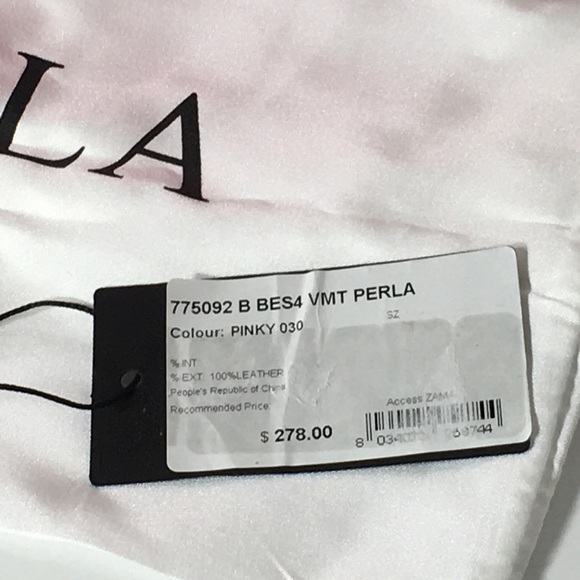 HP 🔆 8/1/2017 FURLA Perla Pinky Leather Bag - Picture 8 of 8