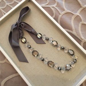 Stella and Dot | Ribbon Tie Necklace