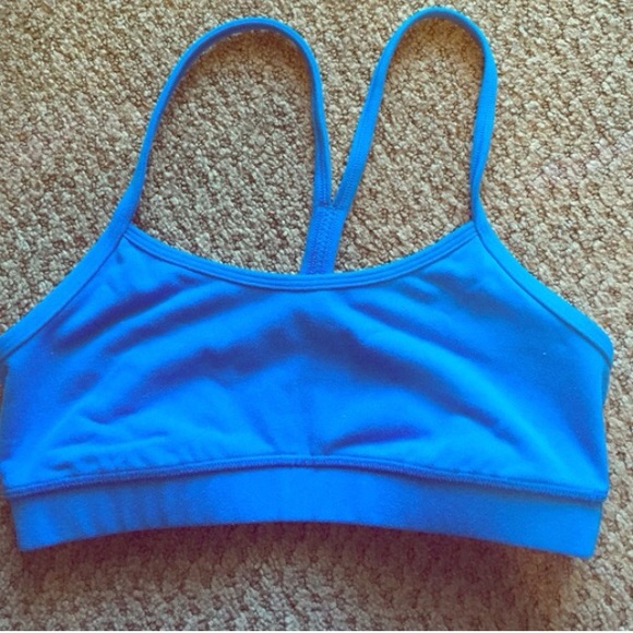 Cobalt blue sports bra