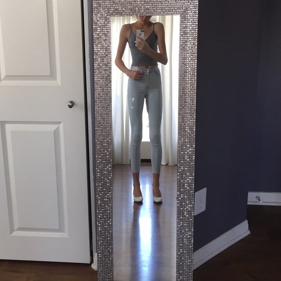 Light wash Jean leggings - Picture 3 of 3