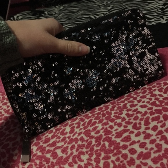 Super cute sequenced wallet!