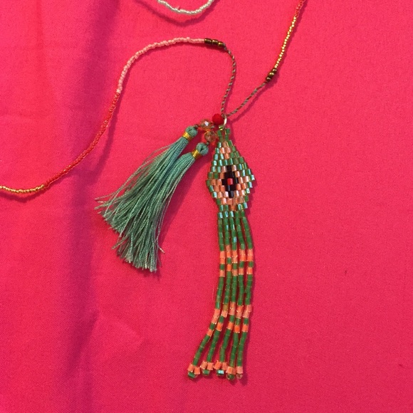 Jewelry - Boho style beaded long necklace