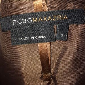 Size 8 BCBG Chocolate Brown Gown