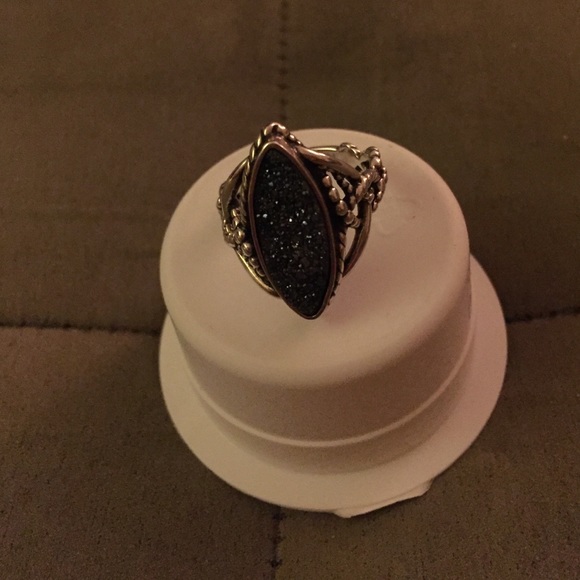 Size 8 Druzy ring