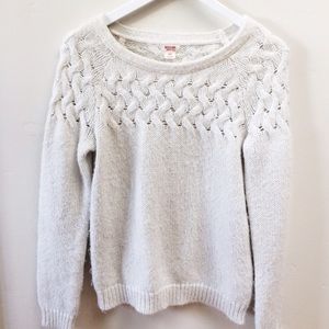 Cream Knit Sweater