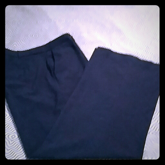 Coldwater Creek navy blue slacks
