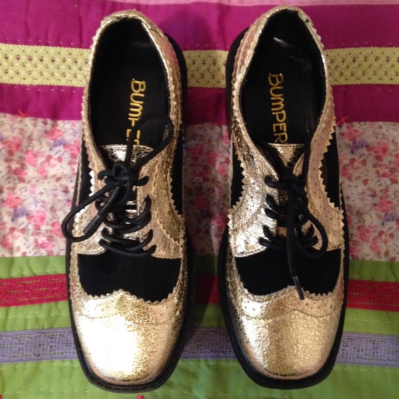 Bumper Rave Mesh Oxford Platform - Picture 2 of 3