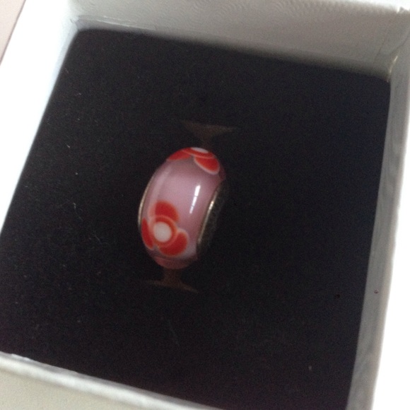 Pandora Flower Murano Glass Charm