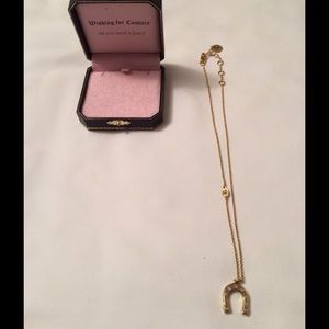 Juicy Couture horseshoe necklace