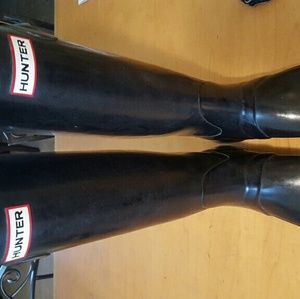 HUNTER Rainboots- Black 8/9