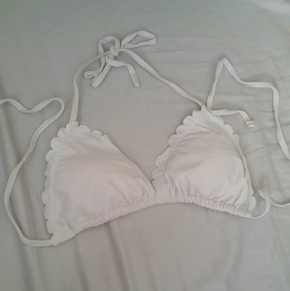 White bikini top