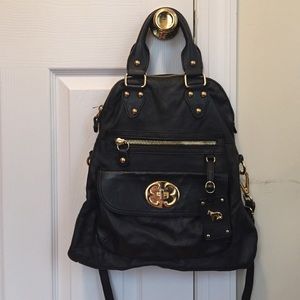 Emma Fox Foldover Leather Tote