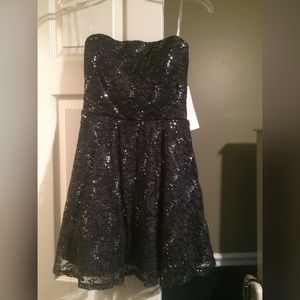 black dress