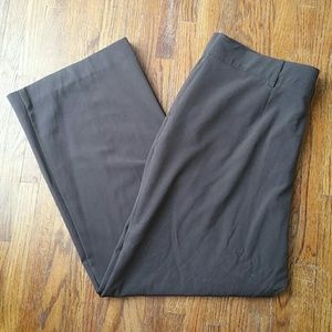 Petite Chocolate brown dress slacks
